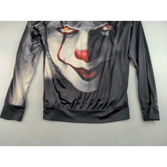 Devin Du 100% Polyester Hoodie Sweatshirt SZ XL Pennywise IT Stephen King Horror - Picture 8 of 12
